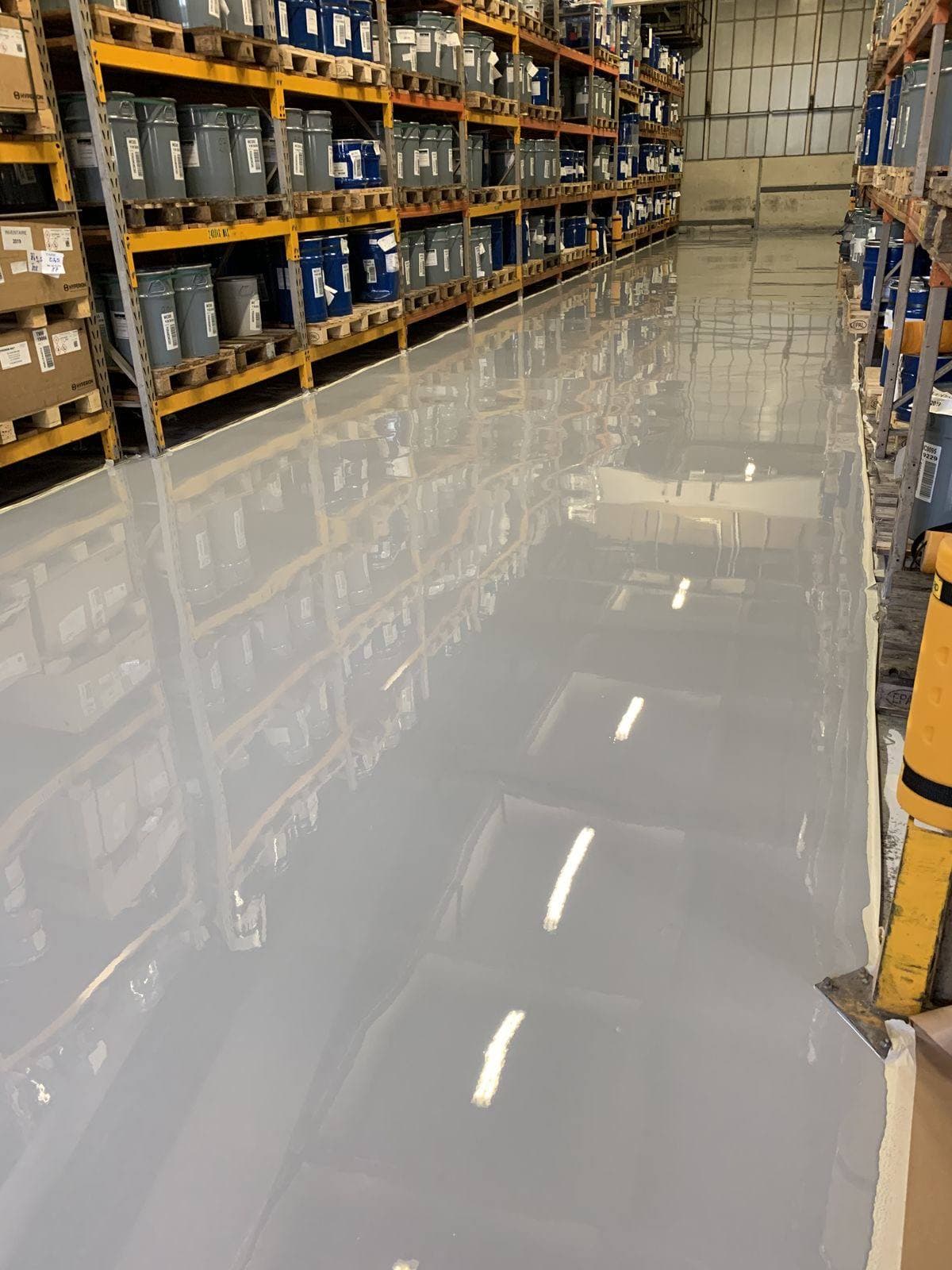 Наливной эпоксидный пол 2 мм